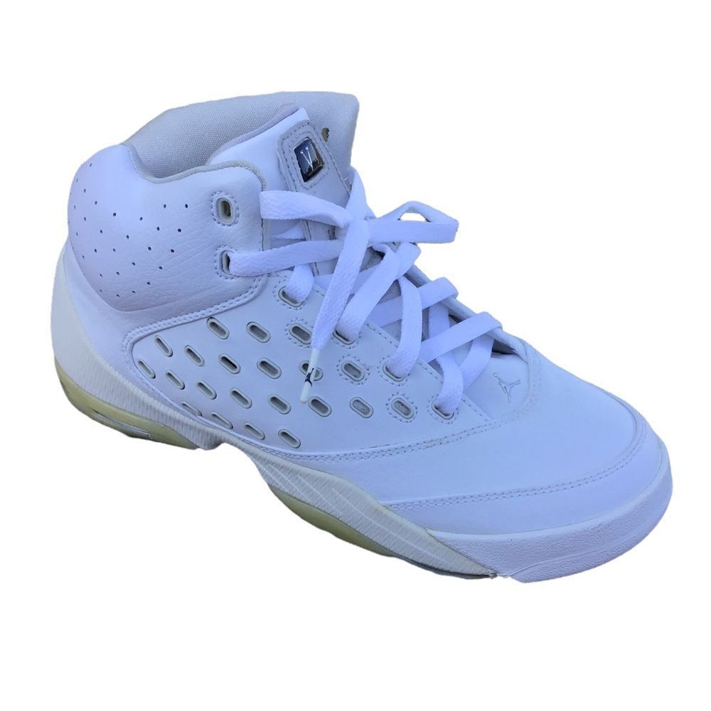 Air Jordan White Melo 5.5 311862-101 Size In Youth 7 Size Women 8.5